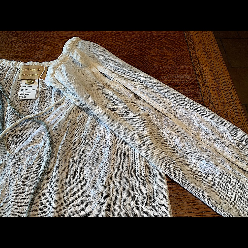 Amazing MUCHE ET MUCHETTE Gauze TOP/TUNIC  NWT - Picture 8 of 12